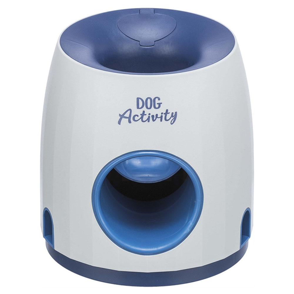 Jouet d'activation Balle et Friandise pour chien Bleu/Blanc