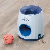 Jouet d'activation Balle et Friandise pour chien Bleu/Blanc Jouet d'activation Balle et Friandise pour chien Bleu/Blanc
