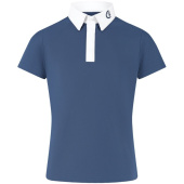 Chemise de concours Enfant/Junior Boy Osaka Short Sleeve Bleu Chemise de concours Enfant/Junior Boy Osaka Short Sleeve Bleu