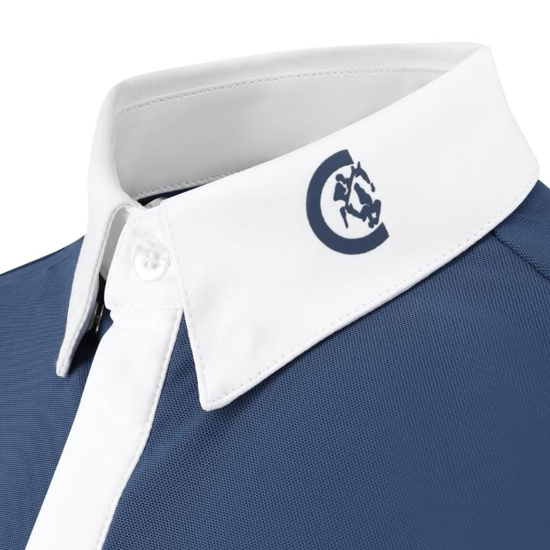 Chemise de concours Enfant/Junior Boy Osaka Long Sleeve Bleu