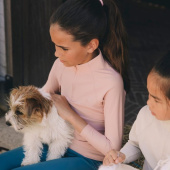 Haut d’entraînement Enfant/Junior Girl Madrid Long Sleeve Vieux Rose Haut d’entraînement Enfant/Junior Girl Madrid Long Sleeve Vieux Rose