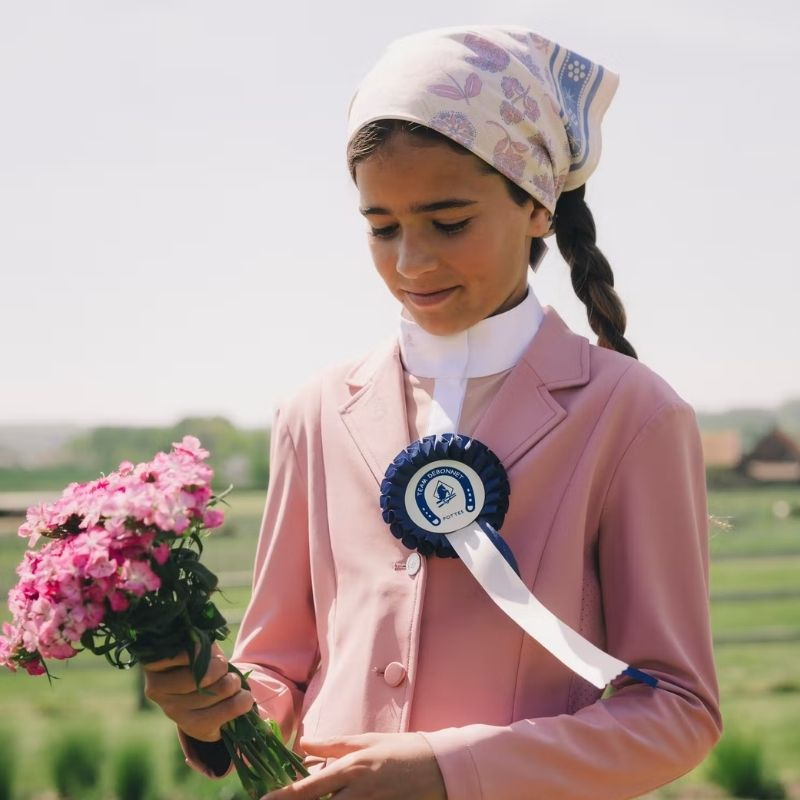 Veste de concours Enfant/Junior Girls Paris Rose