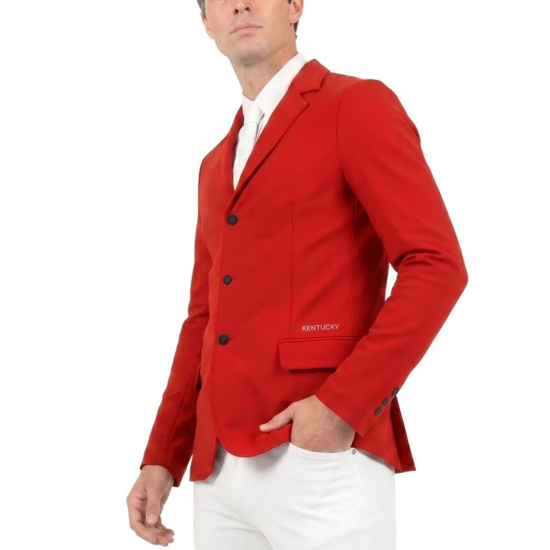 Veste de concours homme Classic Rouge