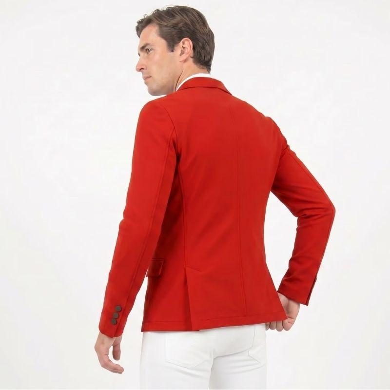 Veste de concours homme Classic Rouge
