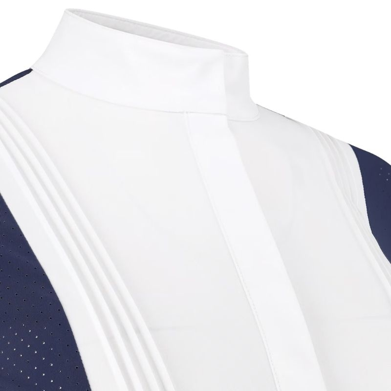 Haut de concours Heritage Air Short Sleeve Bleu Marine