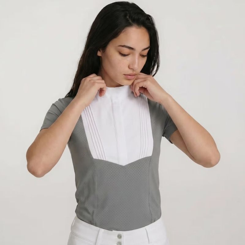 Haut de concours Heritage Air Short Sleeve Gris