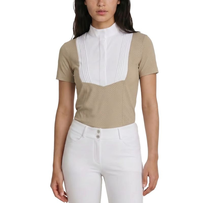 Haut de concours Heritage Air Short Sleeve Beige