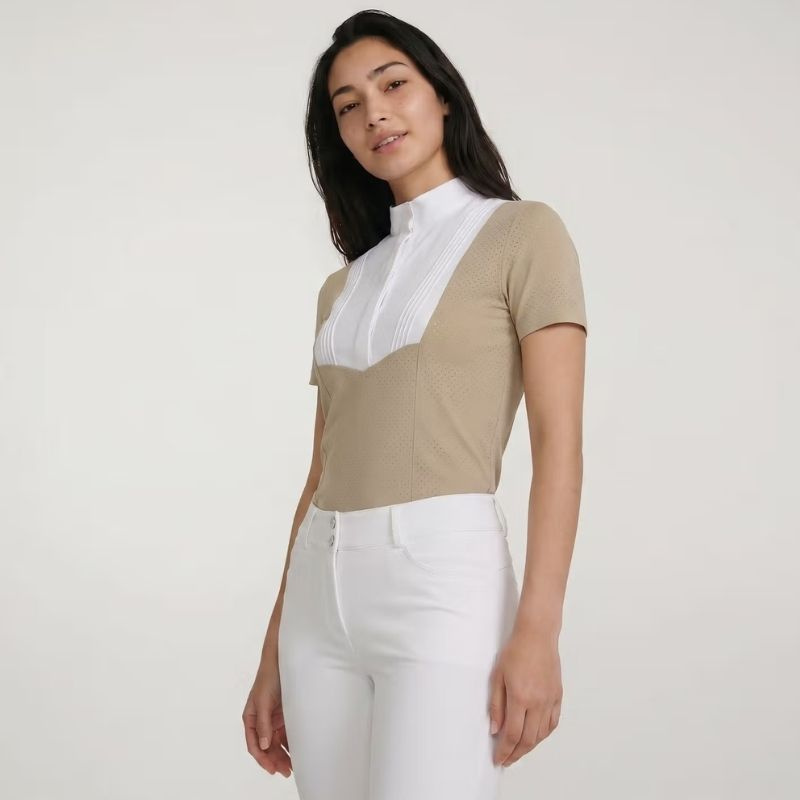 Haut de concours Heritage Air Short Sleeve Beige
