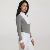 Haut de concours Heritage Air Long Sleeve Gris Haut de concours Heritage Air Long Sleeve Gris