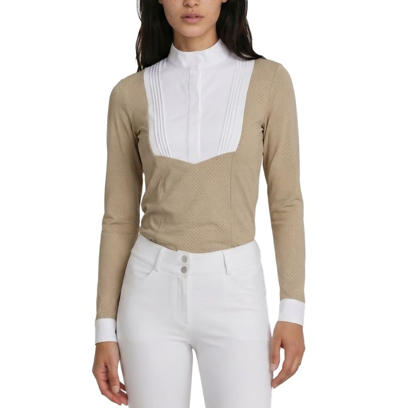 Haut de concours Heritage Air Long Sleeve Beige