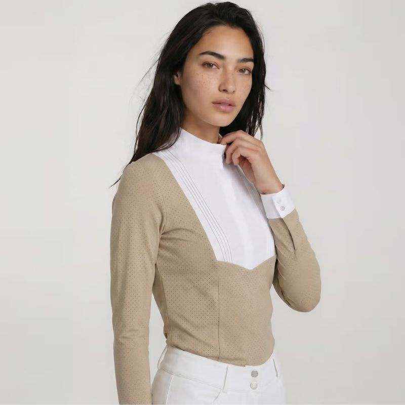 Haut de concours Heritage Air Long Sleeve Beige