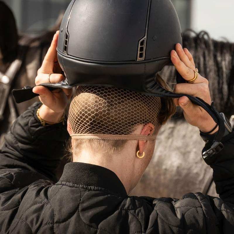 Filet à cheveux Riding Wear 2-pack Marron clair