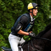 Porte-numéro Eventing Bib Noir Porte-numéro Eventing Bib Noir