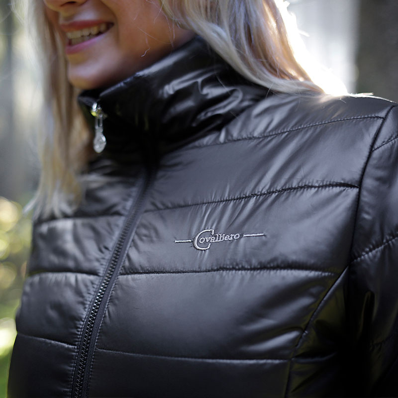 Veste d'équitation Quilted Noir