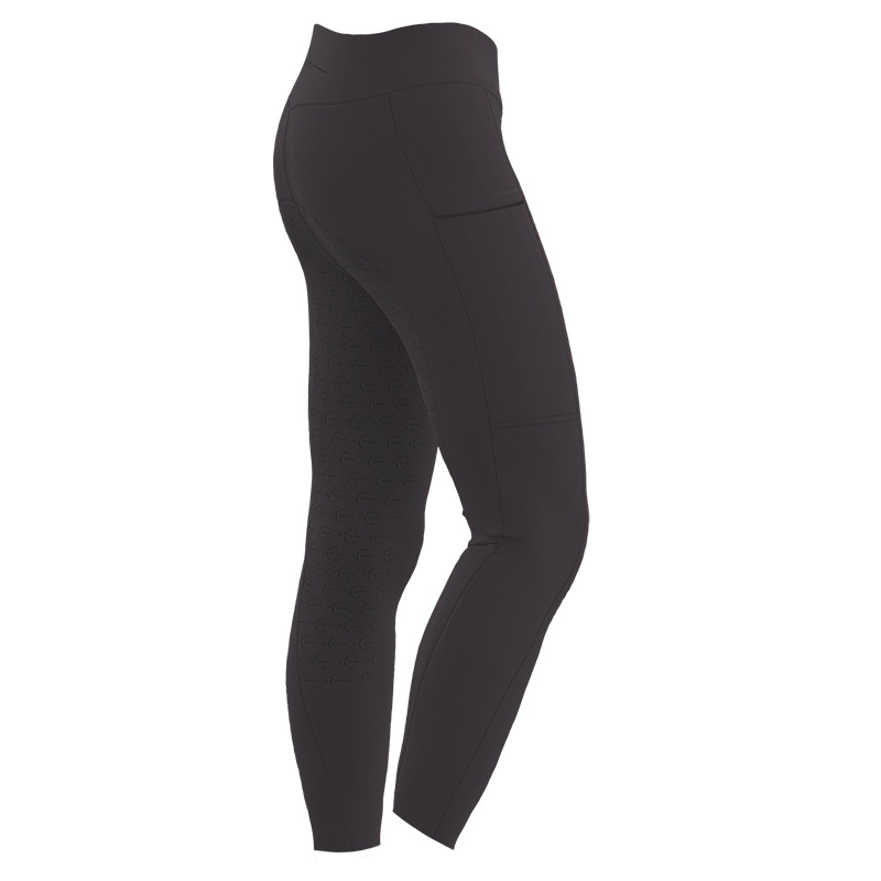 Leggings d'équitation Jr ClassicStar Gris