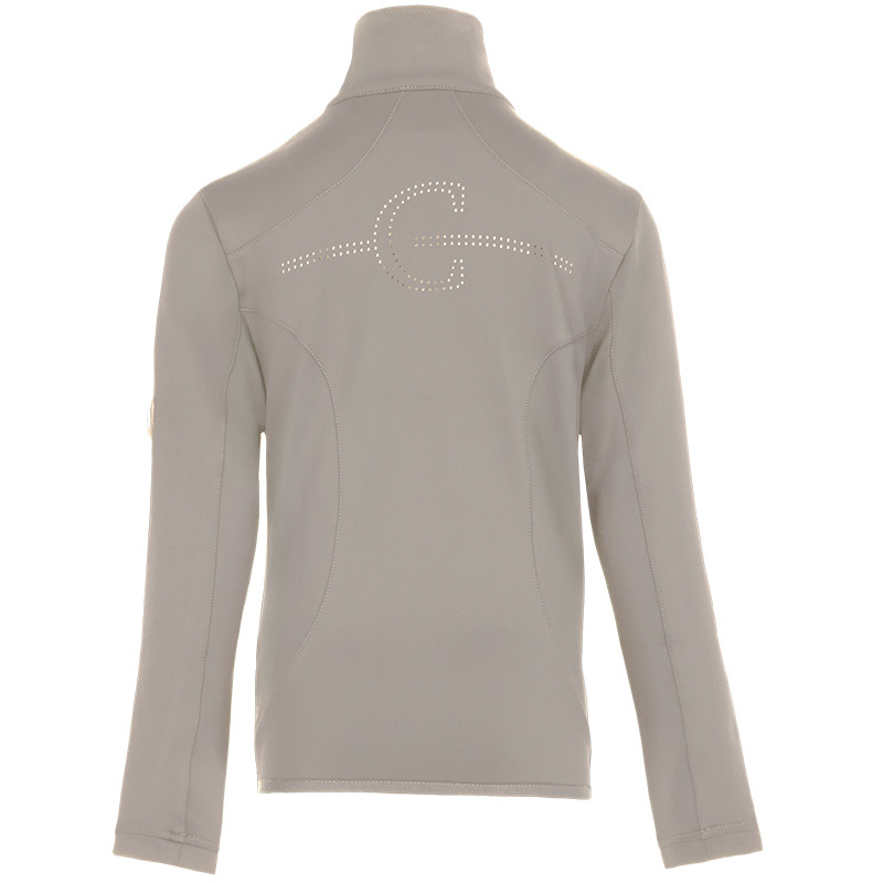 T-shirt fonctionnel Enfant/Junior 2-Ways Zip Beige
