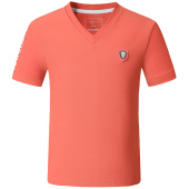 T-shirt Enfant/Junior V Corail T-shirt Enfant/Junior V Corail