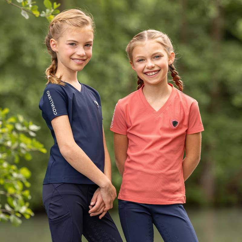 T-shirt Enfant/Junior V Corail