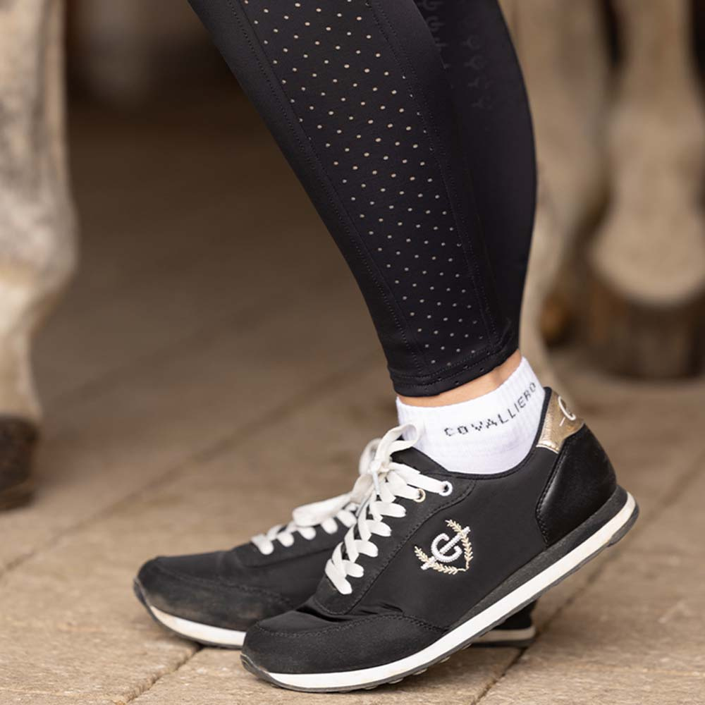 Collants d'équitation Compression Noir