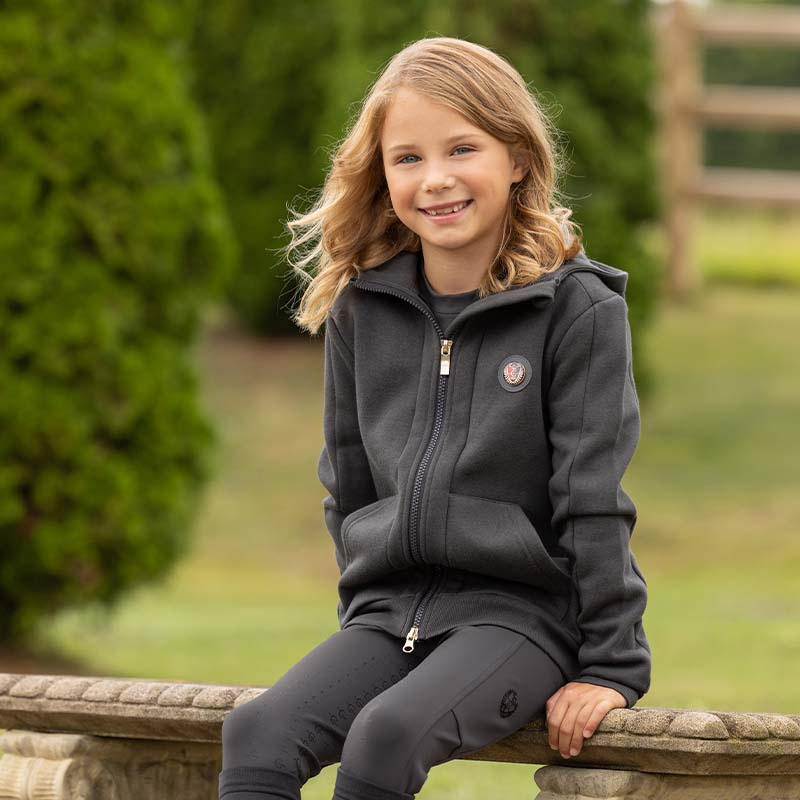 Hoodie Enfants/Junior Anniversary Gris