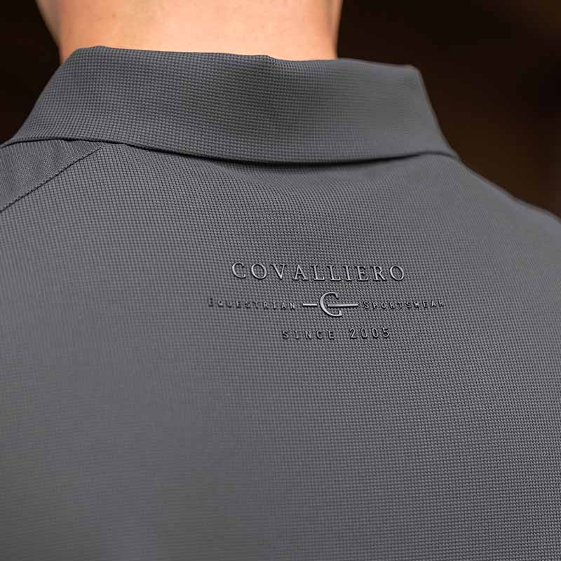 T-shirt Homme Anniversary 1/2 Zip Gris