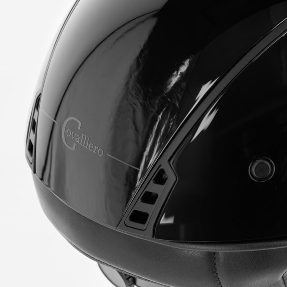 Casque d'équitation Eclipse Polo Glossy Noir