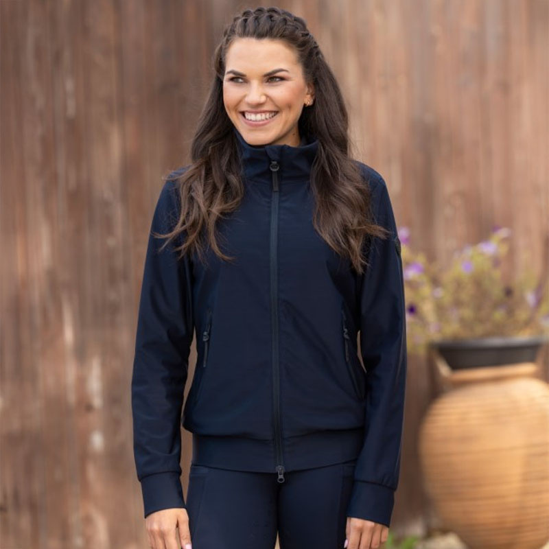 Veste Blouson Bleu Marine