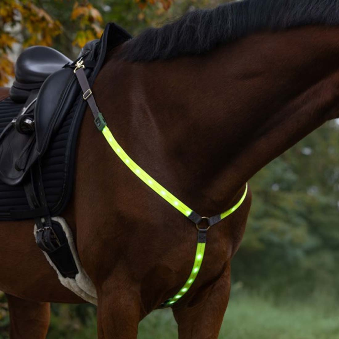Poitrine High-Visibility LED Jaune
