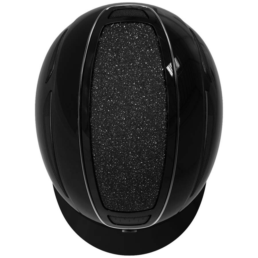 Casque d'équitation Elite Glossy Noir