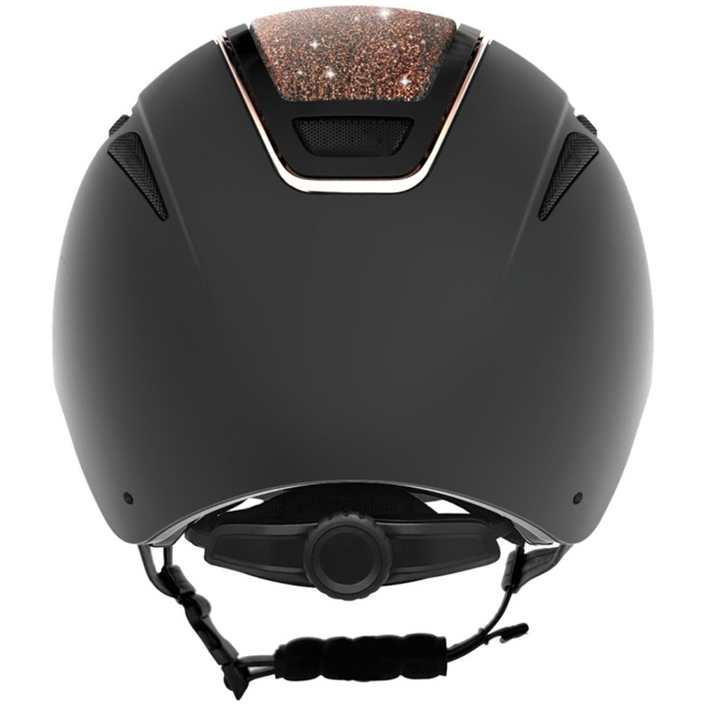 Casque d'équitation Elite Rose Gold Noir
