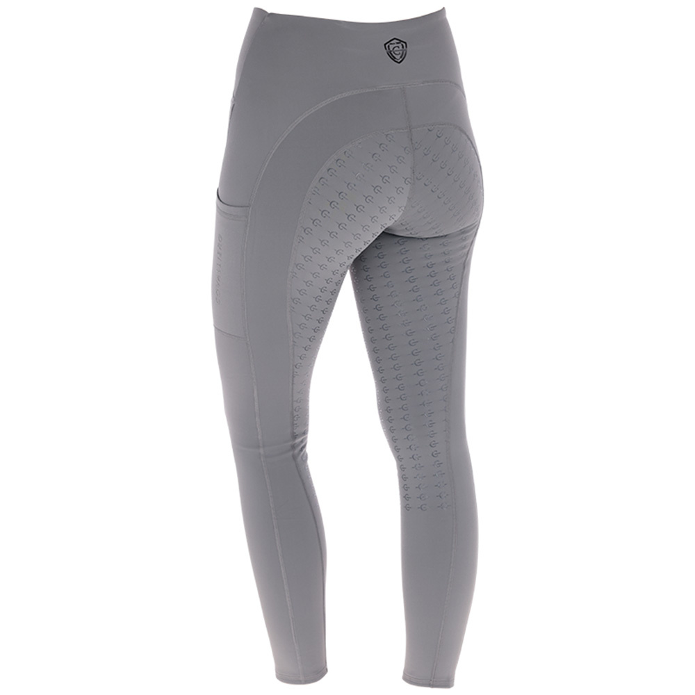 Collants d'équitation d'hiver Grip Helskodda Gris