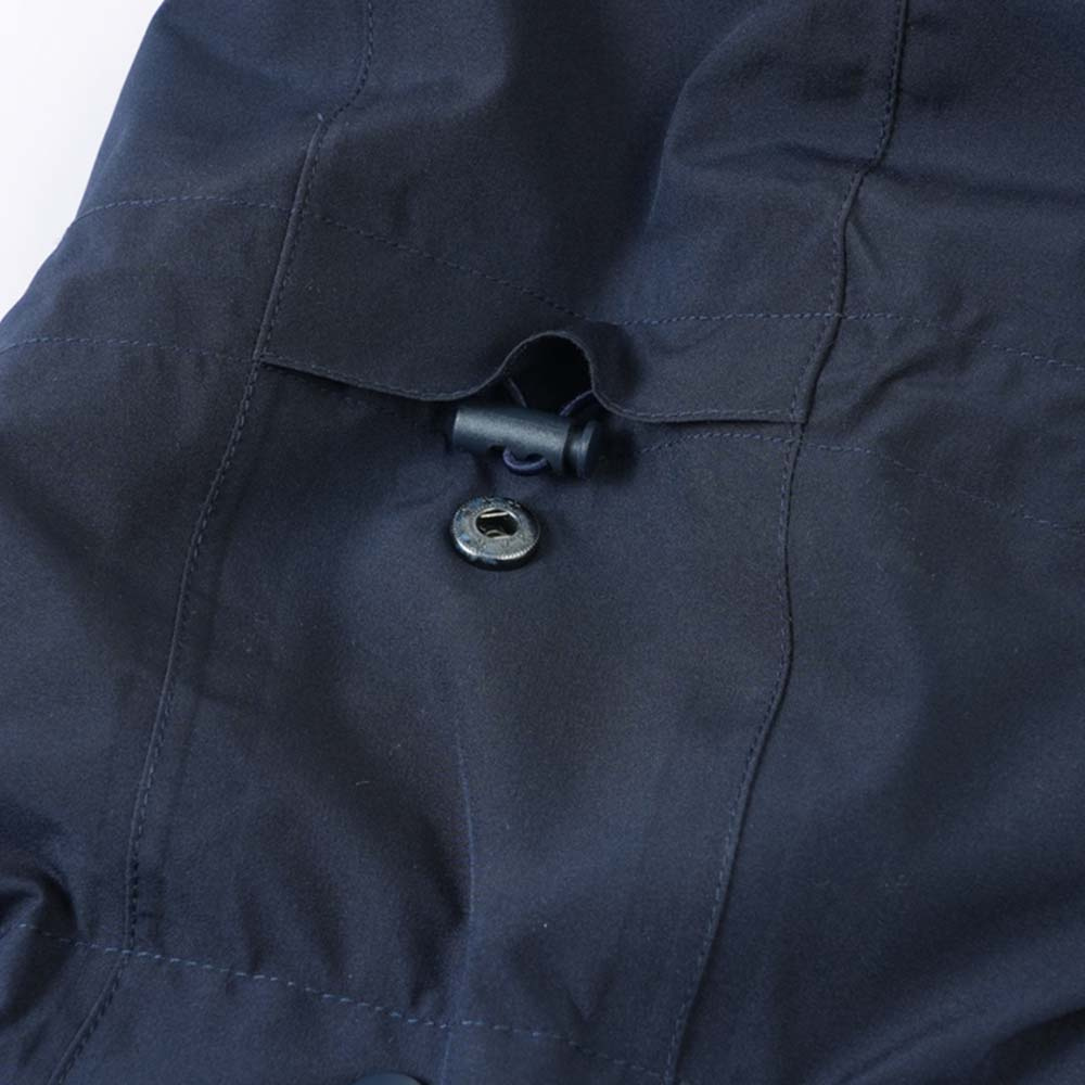 Imperméable 2-Way Zip Bleu Marine