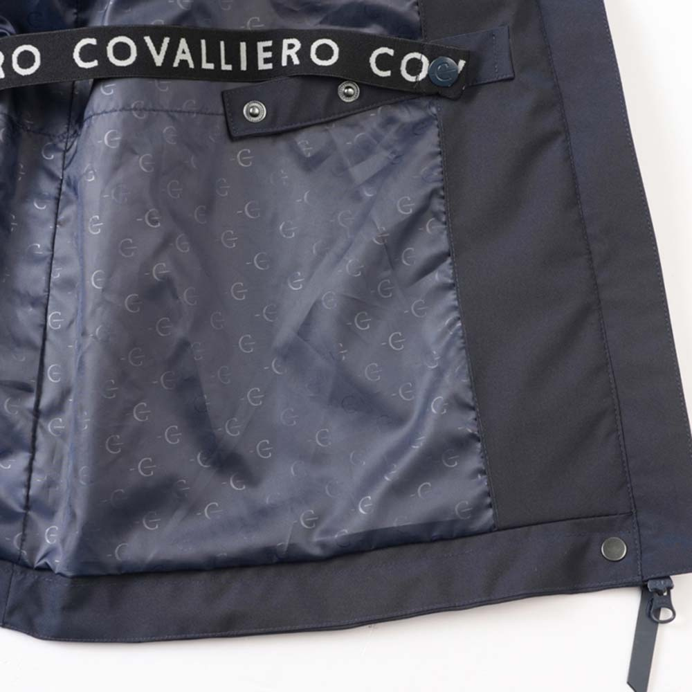 Imperméable 2-Way Zip Bleu Marine