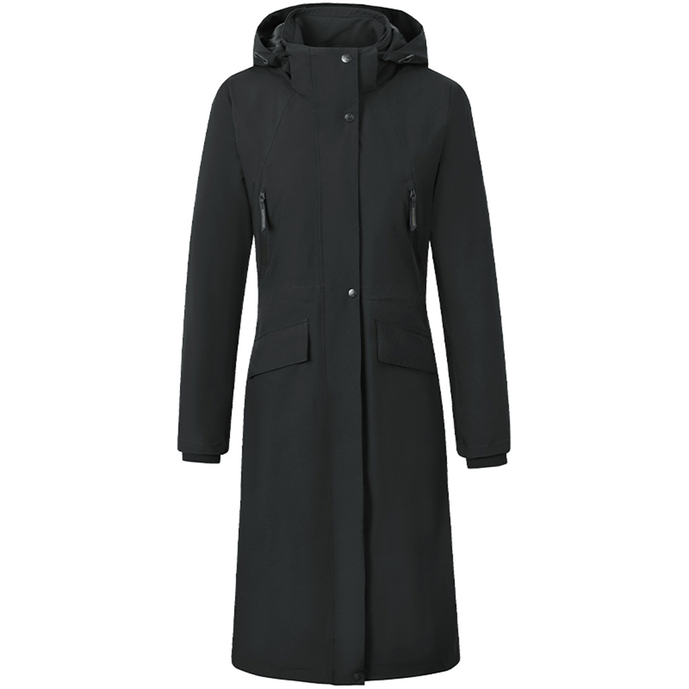 Imperméable 2-Way Zip Noir
