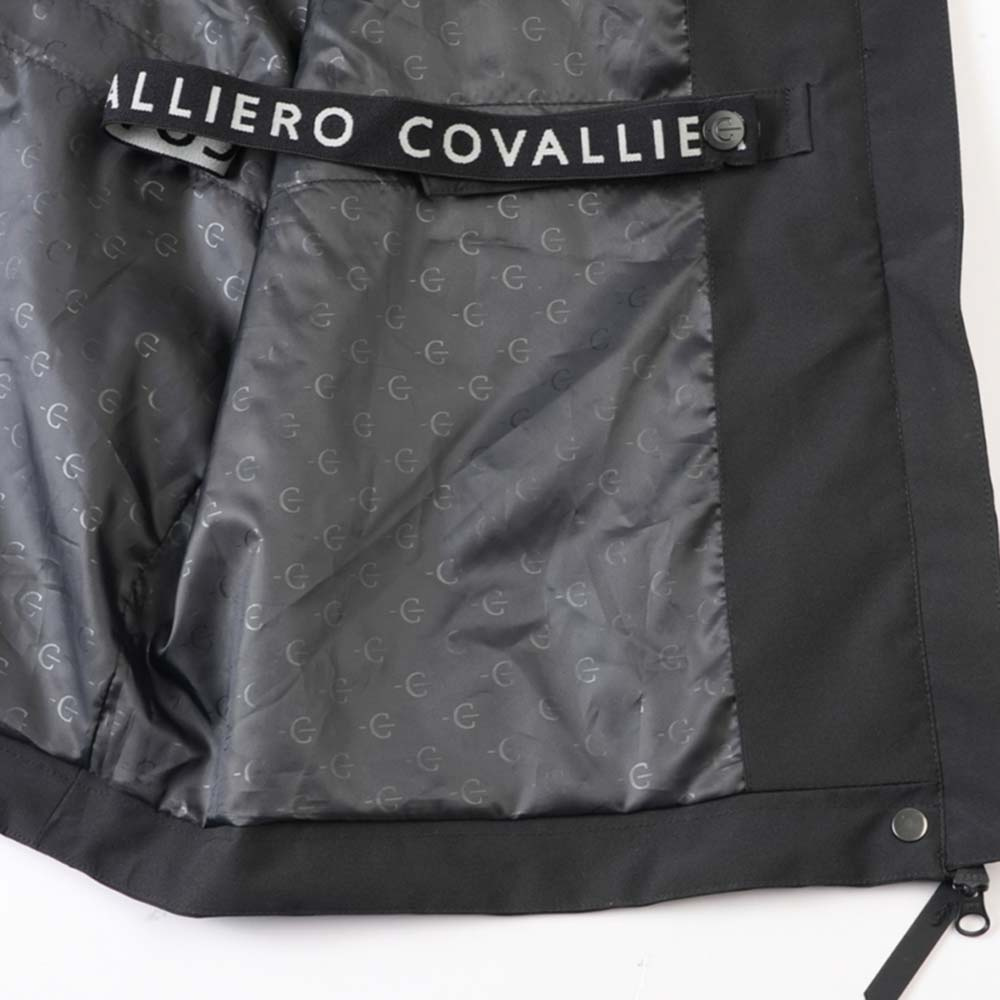 Imperméable 2-Way Zip Noir