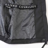 Imperméable 2-Way Zip Noir Imperméable 2-Way Zip Noir