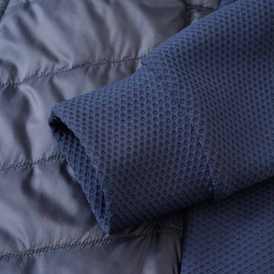 Veste Hybride Quilted Bleu Marine