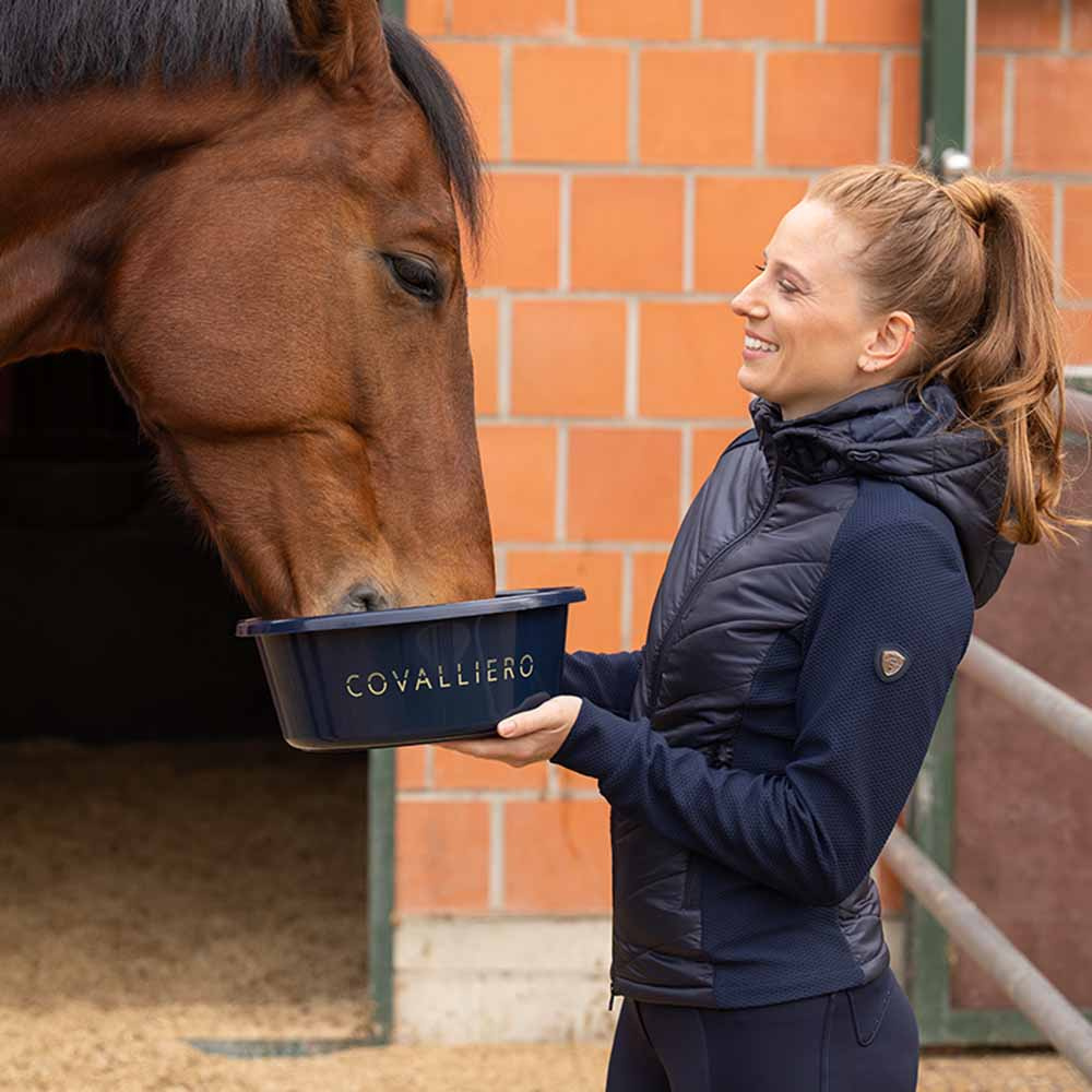 Veste Hybride Quilted Bleu Marine