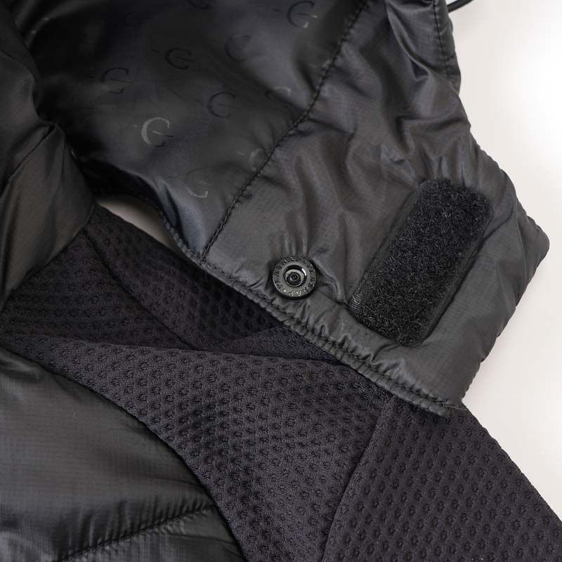 Veste Hybride Quilted Noir
