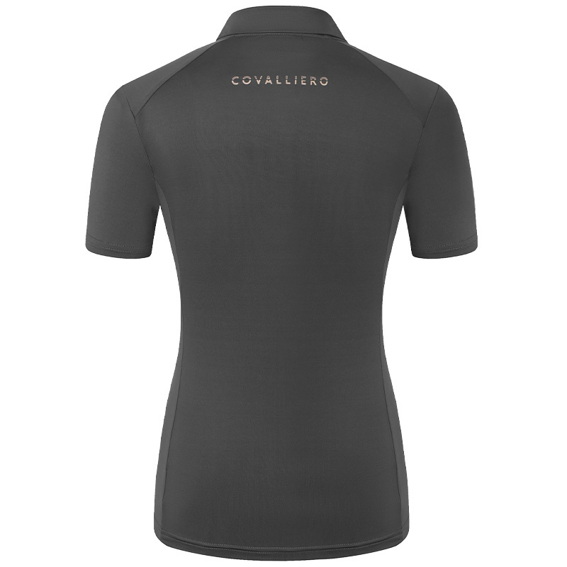 Chemise d'équitation Polo Noir