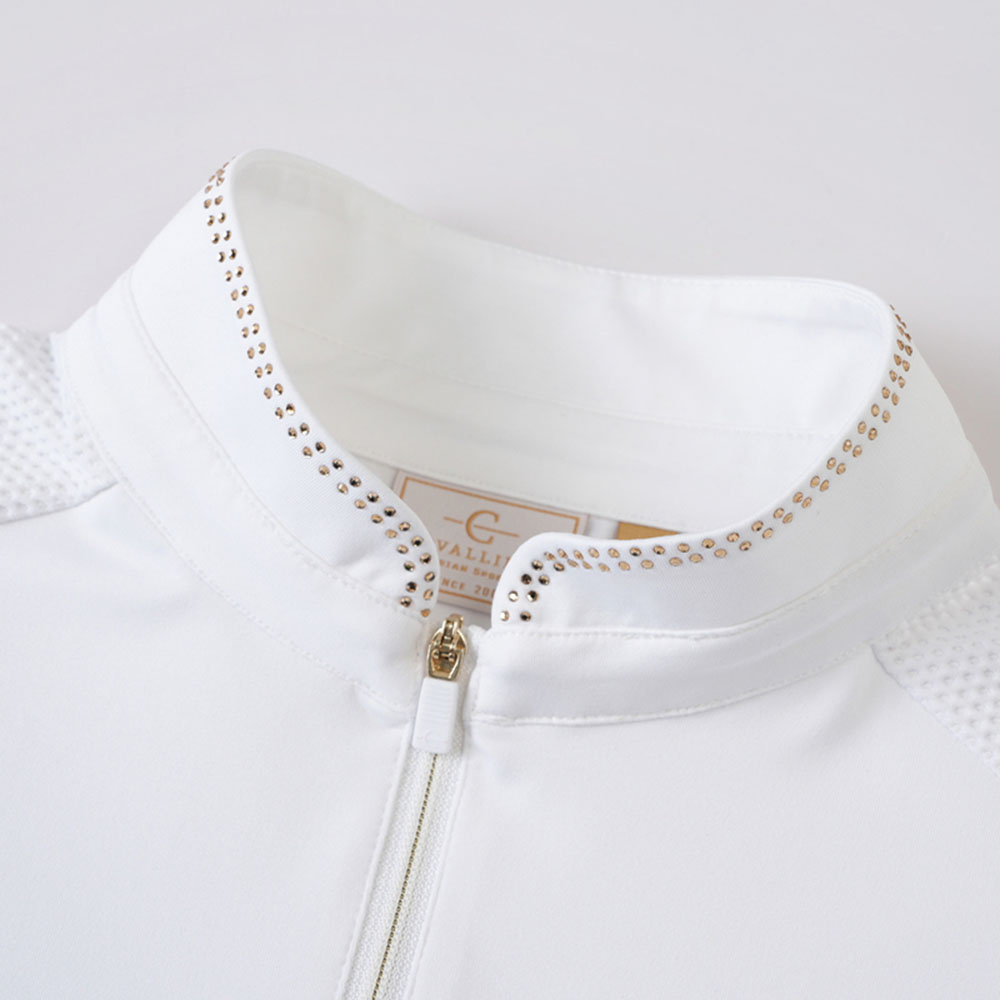 Chemise de concours Competition Longsleeve Blanc