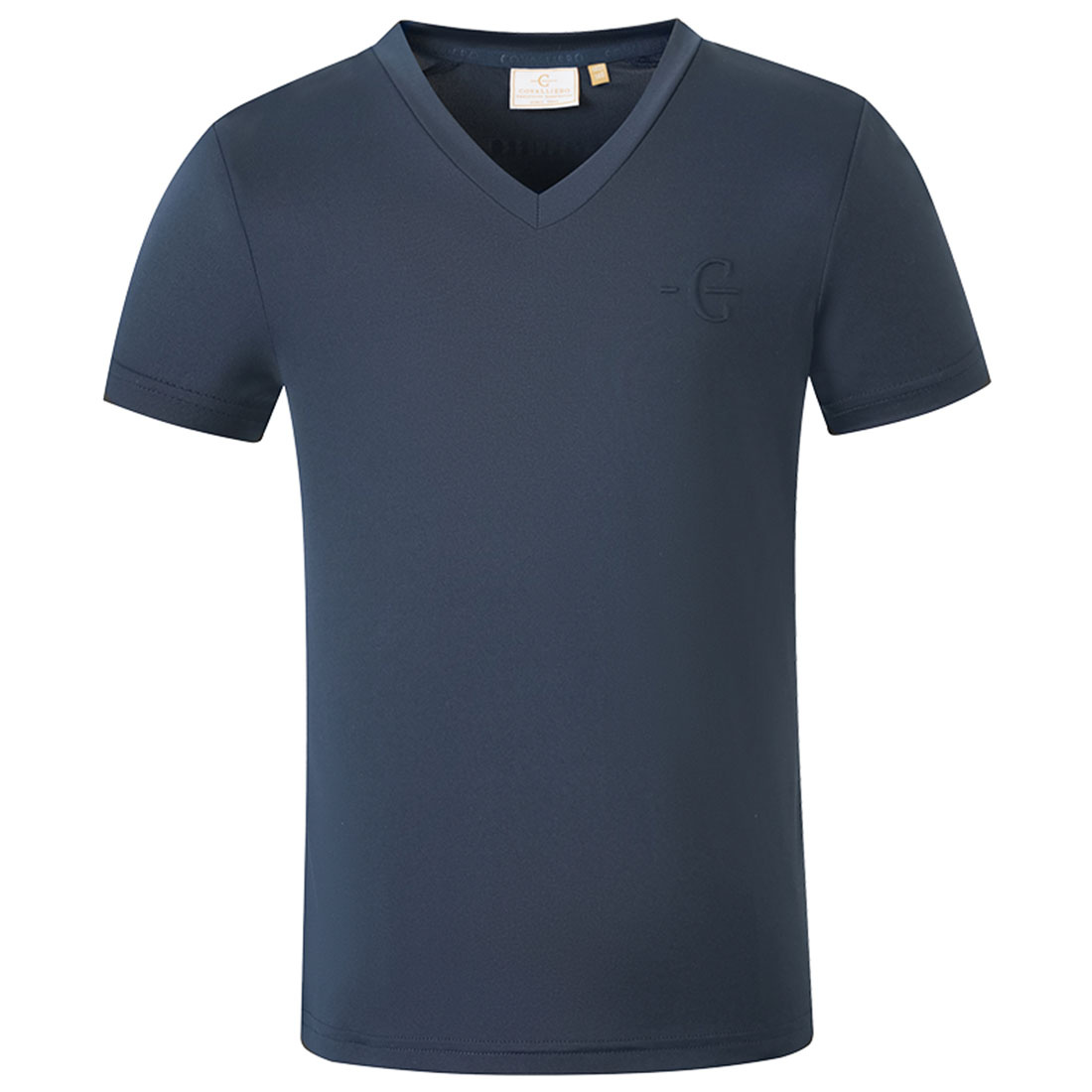 T-shirt Enfant/Junior V-Neck Bleu Marine