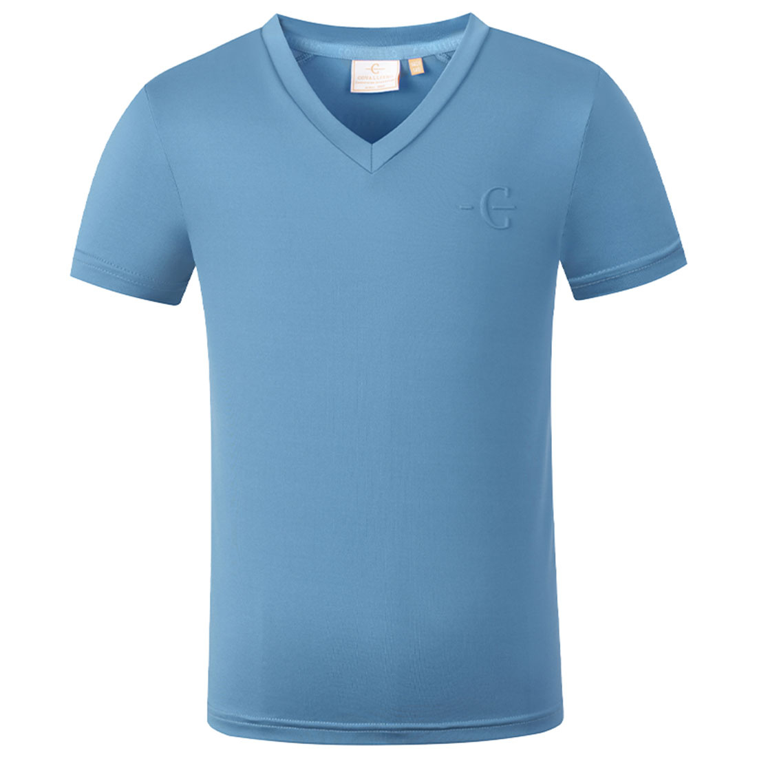 T-shirt Enfant/Junior V-Neck Bleu
