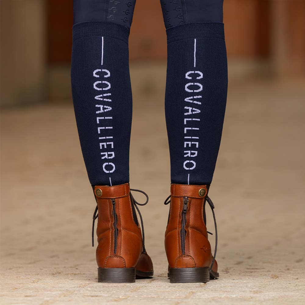 Chaussettes d'équitation Comfort Bleu Marine