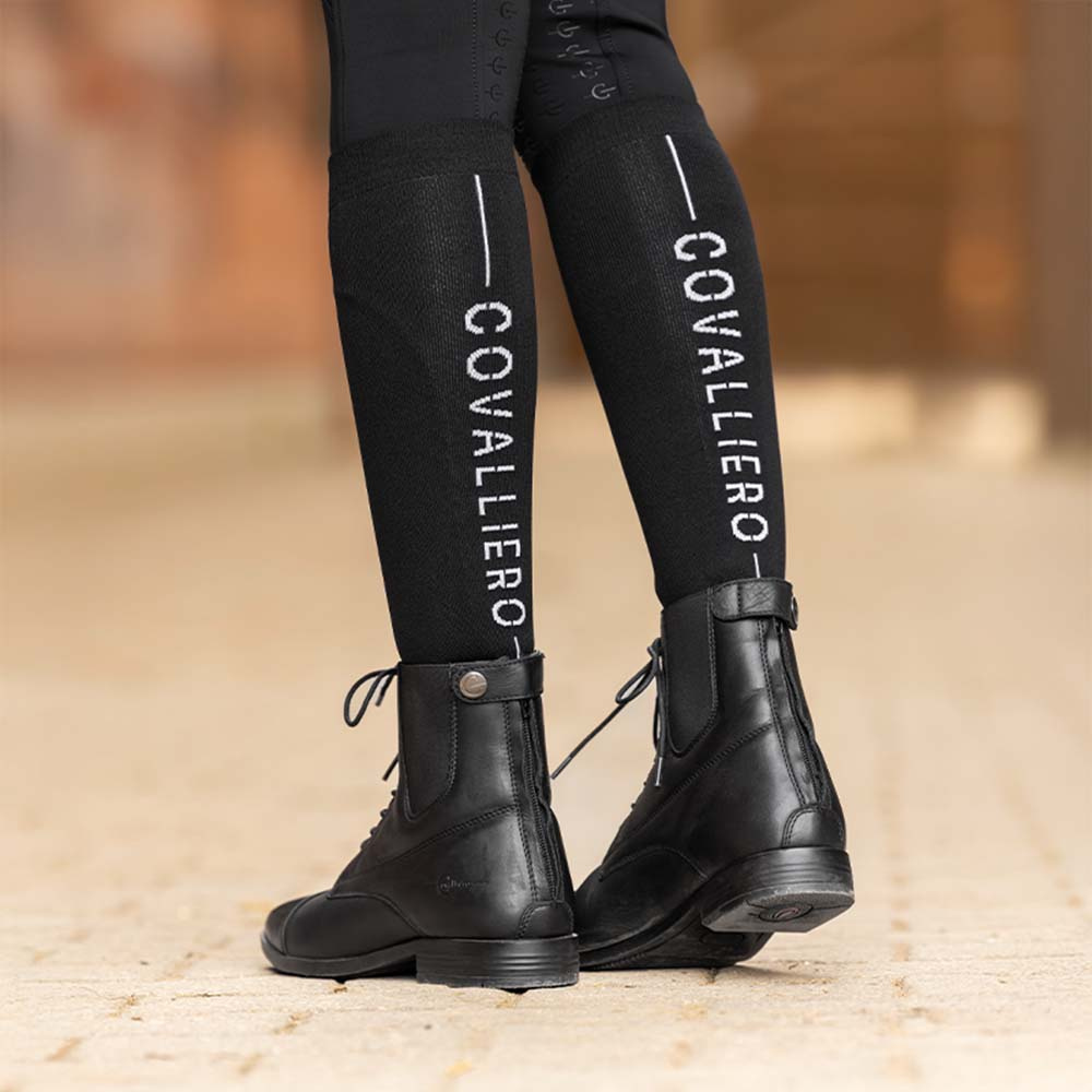 Chaussettes d'équitation Comfort Noir