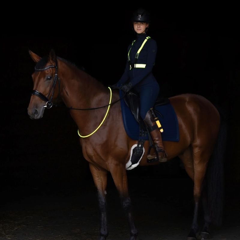Reflex LED Neck Ring Jaune