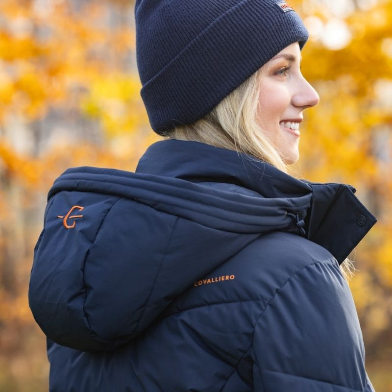 Manteaux d'équitation Winter Bleu Marine