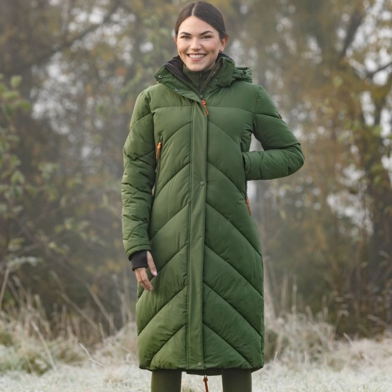 Manteaux d'équitation Winter Vert