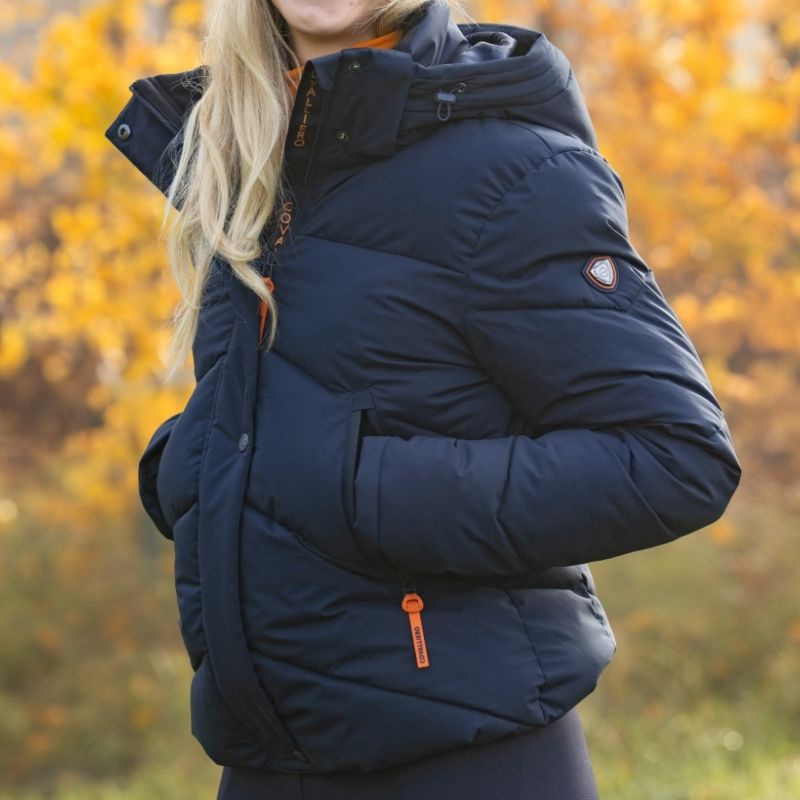 Veste d'équitation Winter Bleu Marine
