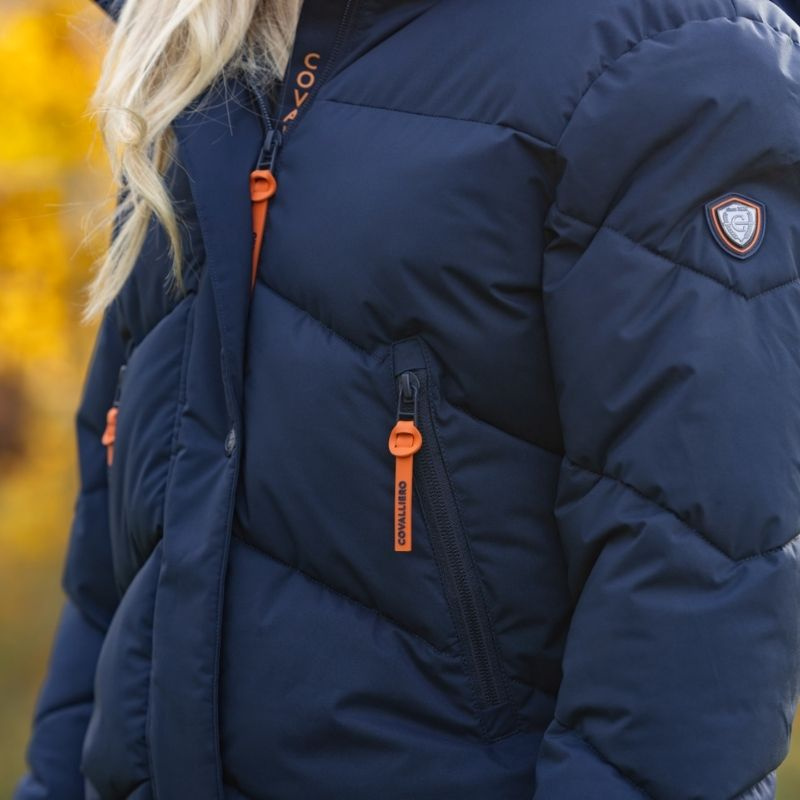 Veste d'équitation Winter Bleu Marine